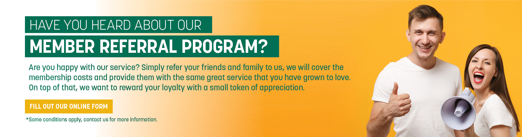 Southwest Regional Credit Union Member Referral Banner